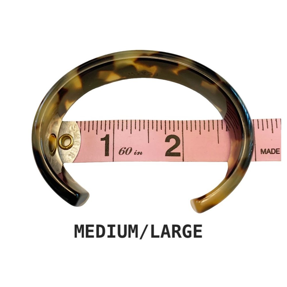 J Crew Acetate Open Cuff In Tortoise Shell - image 6